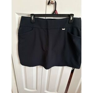 Greg Norman Play Dry‎ Black Golf Skort Size L